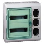 SE Kaedra  za modularni uređaj sa interfejsom  2 x 12 modula  2 priključna bloka