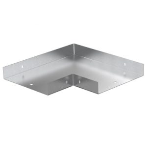 SE Wibe  element za skretanje pod uglom 90° W10/40-70 -pregalvanizovani čelik beli