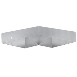 SE Wibe  element za skretanje pod uglom 90° W10/60-500-pregalvanizovani čelik beli