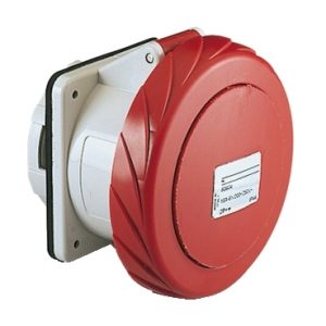SE PratiKa industrijska utičnica  63 A  3P + E  380...415 V AC  IP67