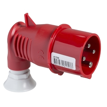 SE PratiKa Wander utikač 90° pod uglom 32 A 3P + E 380...415 V AC IP44