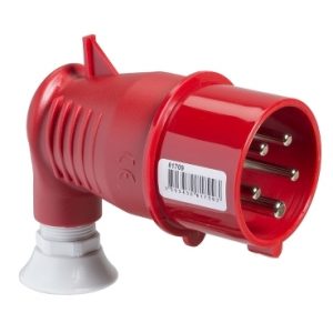 SE PratiKa Wander utikač  90° pod uglom  32 A  3P + N + E  380...415 V AC -IP44