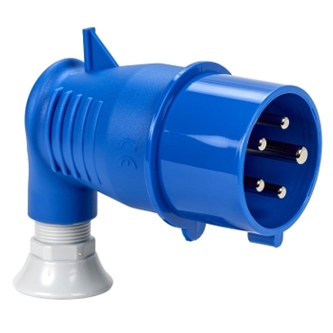 SE PratiKa Wander utikač pod uglom 16 A 3P + N + E 200...250 V AC IP44