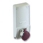 SE Industrijska utičnica 16 A 2P 230 V AC IP 44 panel
