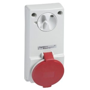 SE Unika utičnica sa blokadom  16 A  3P + N + E  380...415 V AC  IP44  panel