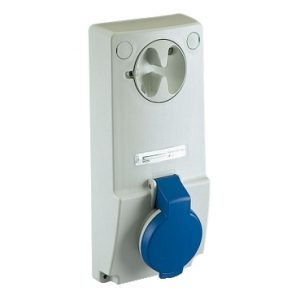 SE Unika utičnica sa blokadom  32 A  3P + E  200...250 V AC  IP44  panel