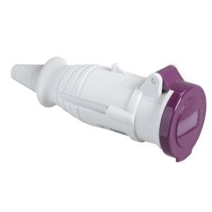 SE PratiKa Wander utičnica ravna 16 A 2P 20...25 V AC IP44