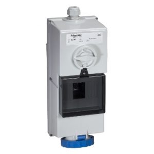 SE Isoblock utičnica sa blokadom  32 A  2P + E  200...250 V AC  IP65  nadzidna