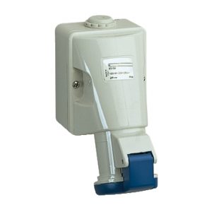 SE PratiKa industrijska utičnica  16 A  2P + E  200...250 V AC  IP44