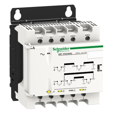 SE Naponski transformator  230..400 V  2 x 115 V  25 VA