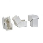 SE Ultra podesivi spoljašnji ugao 16x16mm ABS beli