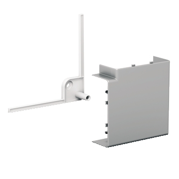 SE OptiLine 45  pregib 90°  PC/ABS  aluminijum metalik