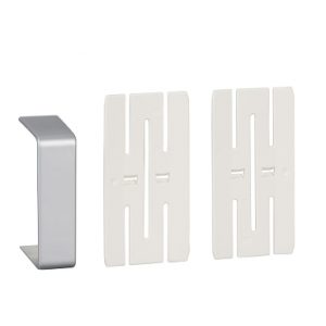 SE OptiLine 45  element za pokrivanje spoja  PC/ABS  aluminijum metalik