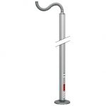 SE OptiLine 45  stub  pokretni  dvostrani  anod.  2450 mm