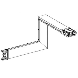SE Canalis  višestruki lakat  400 A  naviše ka desno