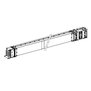 SE Canalis  ravni vodni deo  800A  požarna barijera  3L+N+PE  900-2340mm -beli