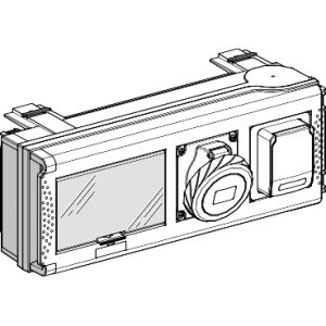 SE Canalis  utična kutija  32A-1 šuko utičn. 1 indust. utičnica-8 modula od 18mm