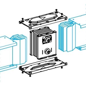 SE Canalis  Al spojni blok  4000A  3L+N+PE/PER