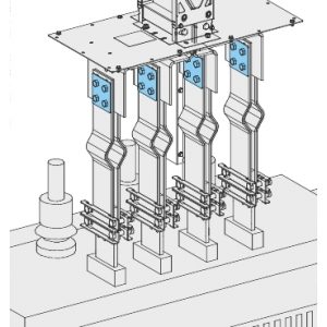 SE Canalis  set pločica i M12x80 zavrtnjeva za povezivanje
