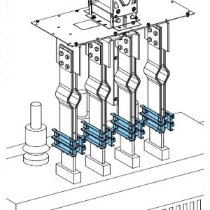 SE Canalis  stezaljka  100 mm transformatorska sabirnica  set od 8