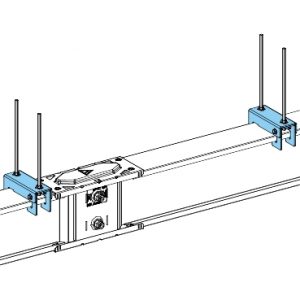 SE Canalis  šipke i 2 nosača za horizontalni element  visina od 104 do 404 mm