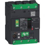 SE Prekidač Compact NSXm N (50 kA na 415 VAC)  4P  160 A Micrologic Vigi 4.1 zaštitna jedinica  EverLink priključci