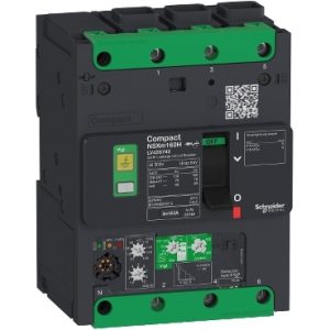 SE Prekidač Compact NSXm H (70 kA na 415 VAC)  3P  50 A Micrologic Vigi 4.1 zaštitna jedinica  EverLink priključci