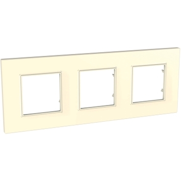 SE Unica Quadro dekorativni ram trostruki H71/V71 krem
