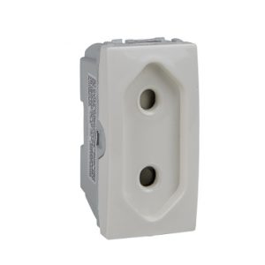 SE Unica  1 utičnica  2P zaštita evropski standard  1 m  krem