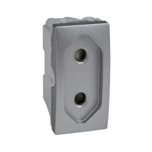 SE Unica Top/Class  1 utičnica  2P zaštita evropski standard  1 m  aluminijum
