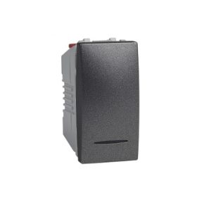 SE Unica Top/Class  naizmenični prekidač  10 AX 250 VAC  1 m  grafit