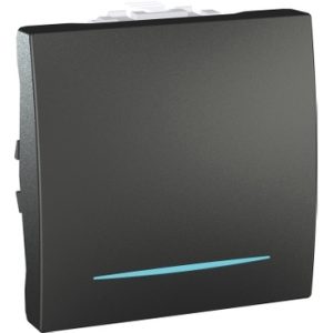 SE Unica Top/Class  unakrsni prekidač  10 AX 250 VAC  2 m  grafit