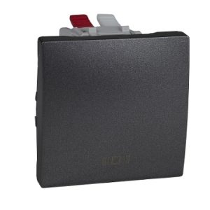 SE Unica Top/Class  taster  10 A 250 VAC  2 m  grafit