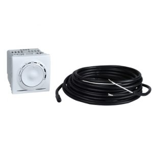 SE Unica  podni termostat  230 VAC  2 m  beli