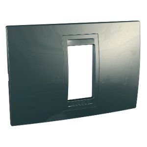 SE Unica Allegro  dekorativni ram  1 modul  šampanj