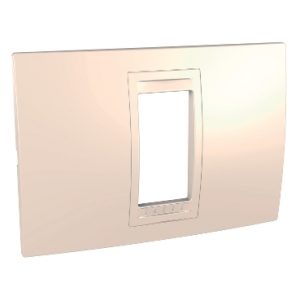 SE Unica Allegro  dekorativni ram  1 modul  krem