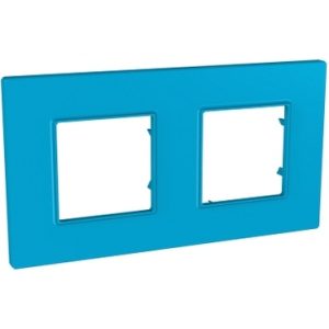 SE Unica Quadro Natura  dekorativni ram  dvostruki  H71/V71  aqua