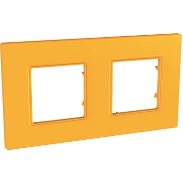 SE Unica Quadro Natura  dekorativni ram  dvostruki  H71/V71  citrus