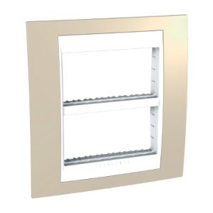 SE Unica Plus  dekorativni ram  dvostruki (H)  2x4 m  pesak/beli