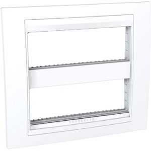 SE Unica Plus  dekorativni ram  dvostruki (H)  2x6 m  beli/beli