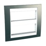 SE Unica Plus dekorativni ram dvostruki (H) 2x6 m šampanj/beli