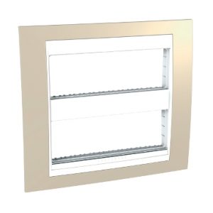 SE Unica Plus  dekorativni ram  dvostruki (H)  2x6 m  pesak/beli