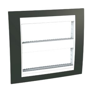 SE Unica Plus  dekorativni ram  dvostruki (H)  2x6 m  kakao/beli