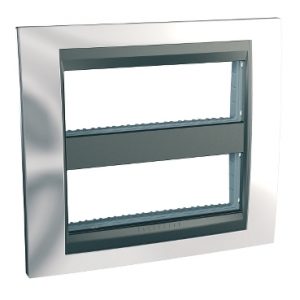 SE Unica Top  dekorativni ram  dvostruki (H)  2x6 m  svetlo hrom/grafit