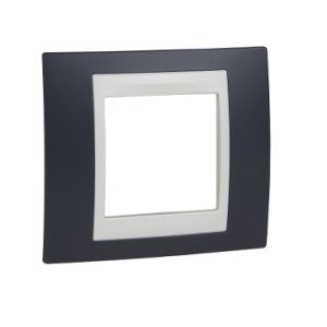 SE Unica Plus  dekorativni ram  jednostruki  kamen siva/krem