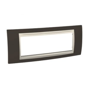 SE Unica  dekorativni ram  6 modula  kakao/krem