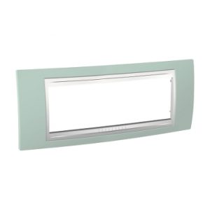 SE Unica  dekorativni ram  6 modula  svetlo zelena/beli