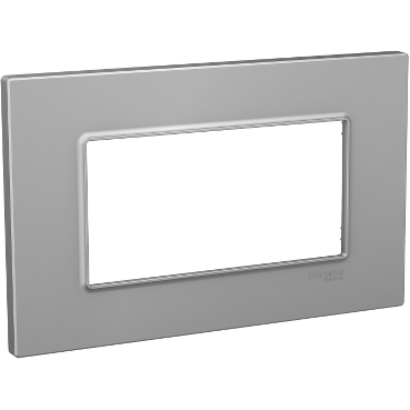 SE Unica Quadro  dekorativni ram  4 modula  srebro