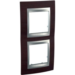 SE Unica Top  dekorativni ram  dvostruki  wengue/aluminijum