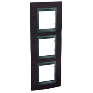 SE Unica Top  dekorativni ram  trostruki  wengue/grafit